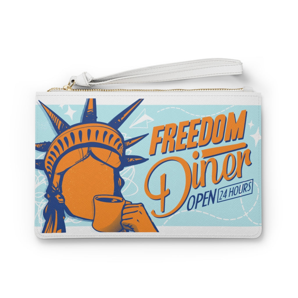 Freedom Diner Clutch Bag/Everything Case