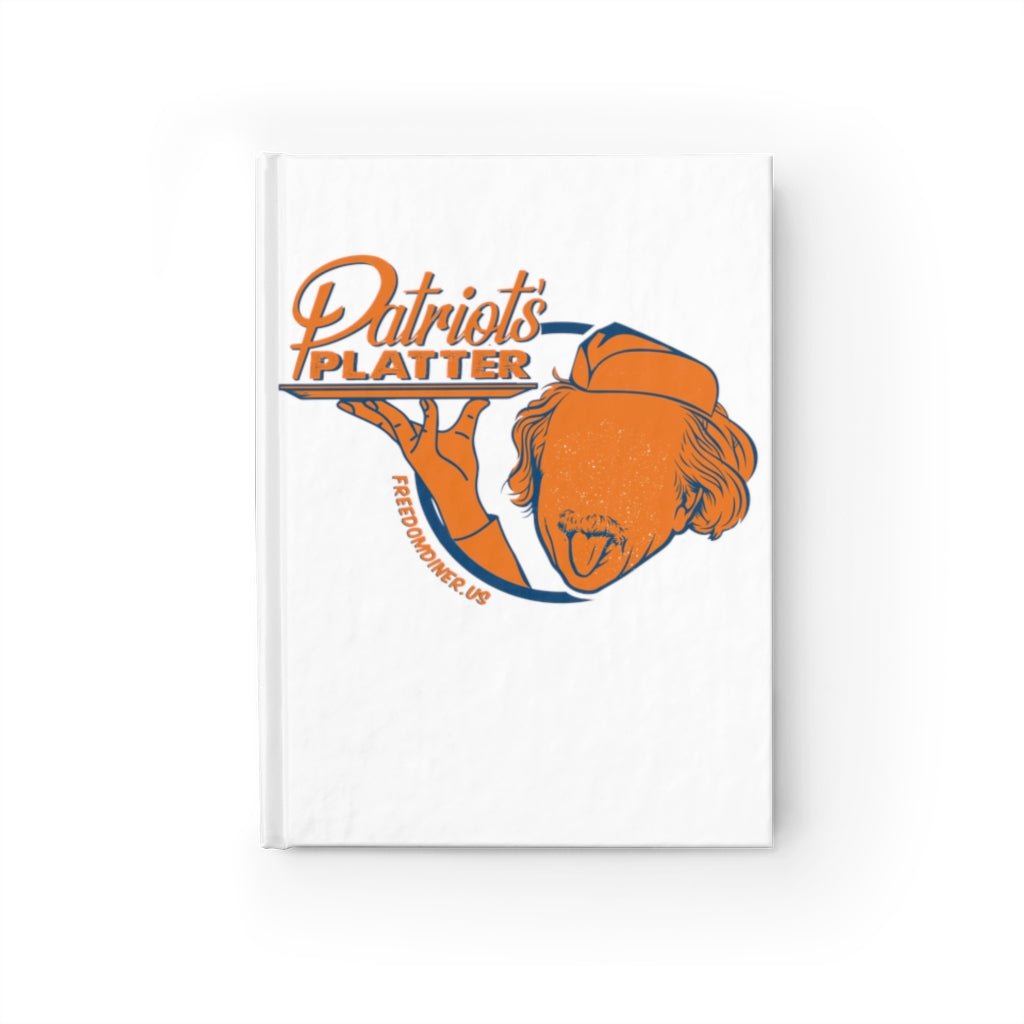 Patriot's Platter Hardcover Lined Journal